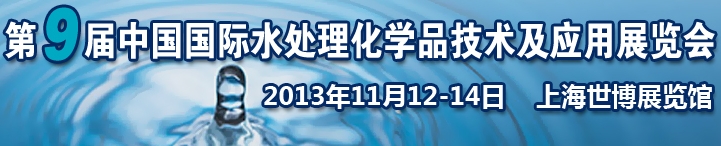 2013第九屆中國國際水處理化學(xué)品技術(shù)及應(yīng)用展覽會(huì)